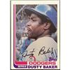 Image 1 : 1982 TOPPS DUSTY BAKER