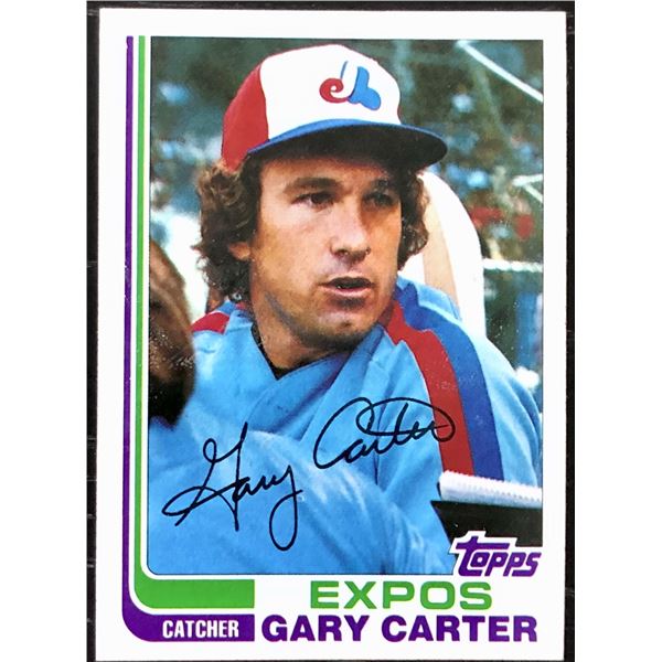 1982 TOPPS GARY CARTER (HOF)
