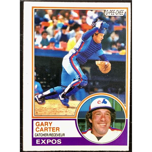 1983 O-PEE-CHEE GARY CARTER (HOF)