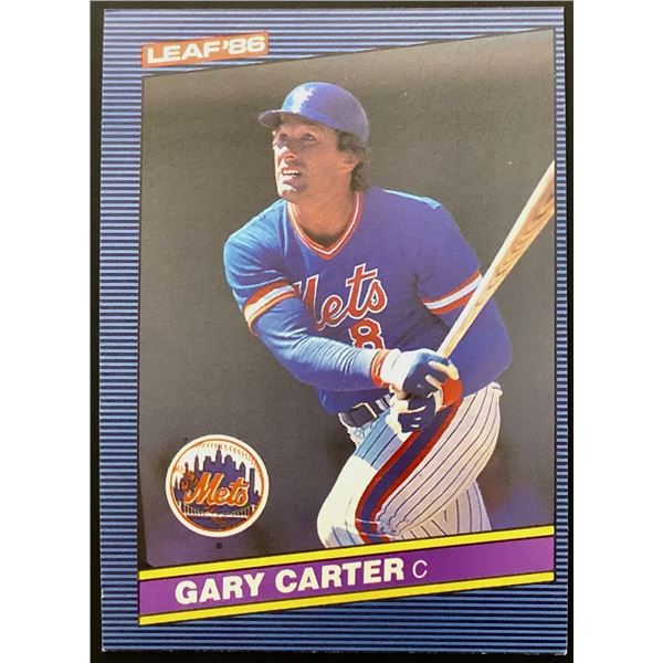 1986 LEAF GARY CARTER (HOF)