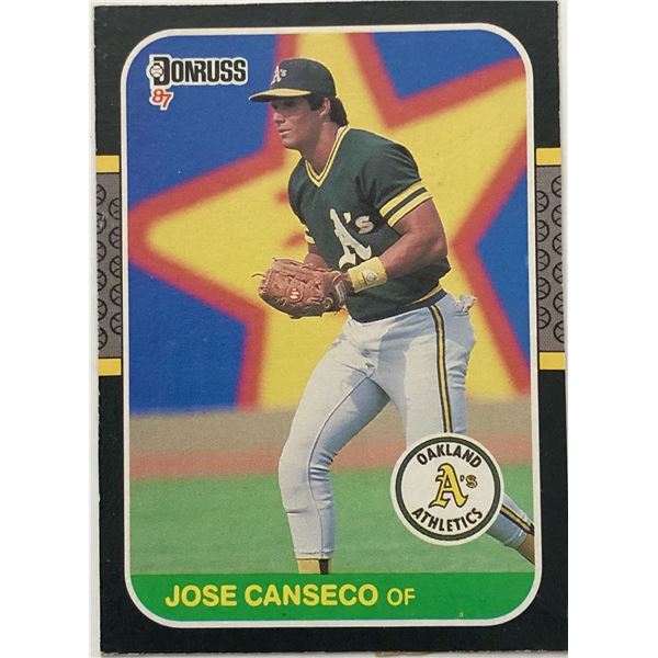 1987 DONRUSS JOSE CANSECO