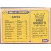 Image 2 : 1987 TOPPS DAVE RIGHETTI