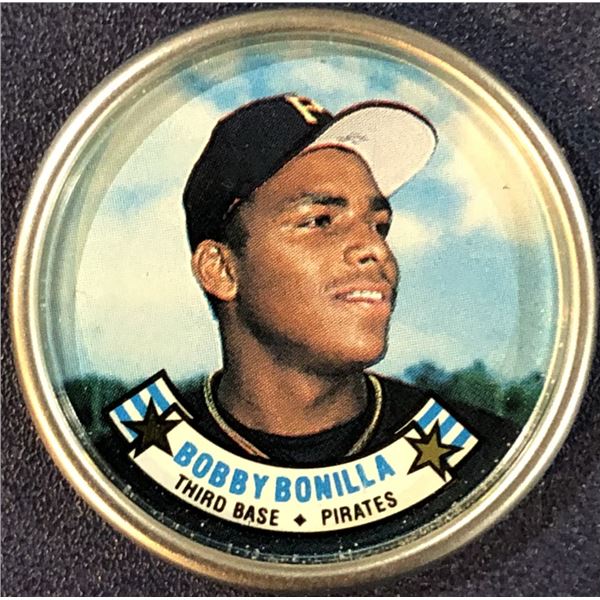 1988 TOPPS BASEBALL COIN - BOBBY BONILLA