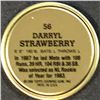 Image 2 : 1988 TOPPS BASEBALL COIN - DARRYL STRAWBERRY