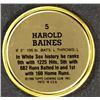 Image 2 : 1988 TOPPS BASEBALL COIN - HAROLD BAINES (HOF)