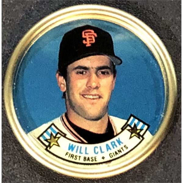 1988 TOPPS BASEBALL COIN - WILL CLARK