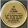 Image 2 : 1988 TOPPS BASEBALL COIN - WILL CLARK