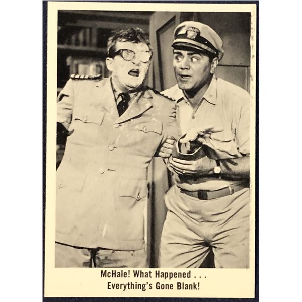 1965 FLEER McHALE'S NAVY - ERNEST BORGNINE