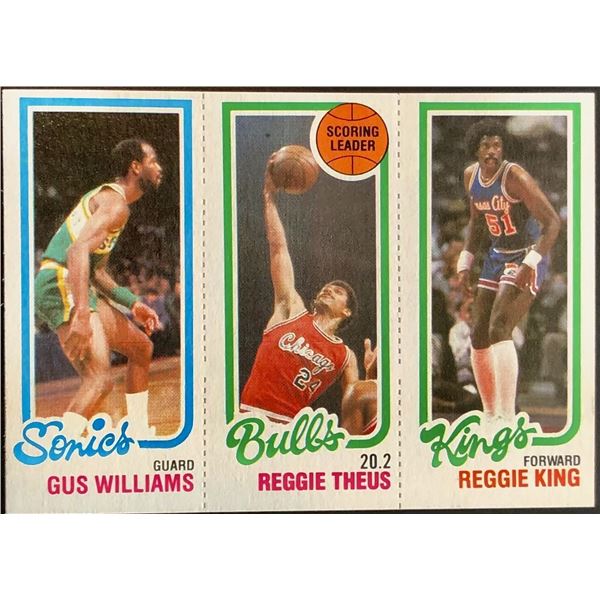 1980-81 TOPPS GUS WILLIAMS