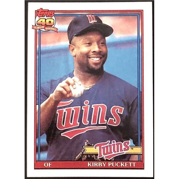 1990 TOPPS KIRBY PUCKETT (HOF)