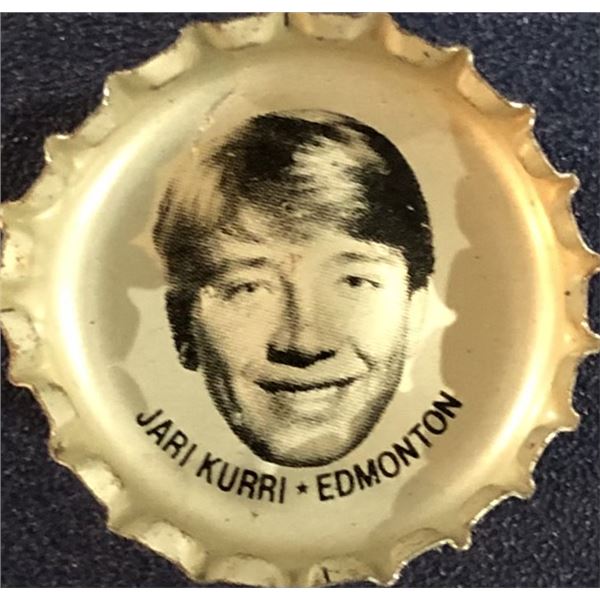 1980-81 PEPSI BOTTLE CAPS - JARI KURRI (HOF)