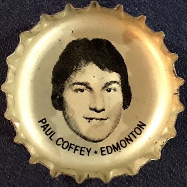 1980-81 PEPSI BOTTLE CAPS - PAUL COFFEY (HOF)