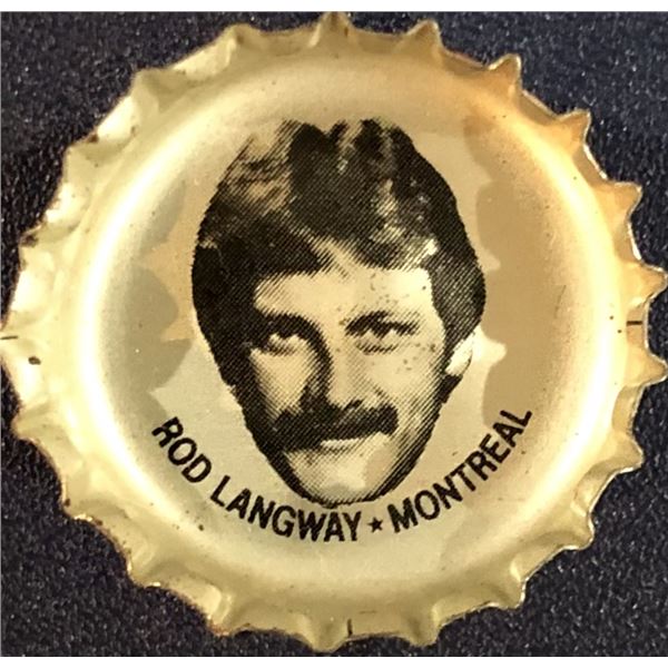 1980-81 PEPSI BOTTLE CAPS - ROD LANGWAY (HOF)