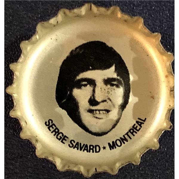 1980-81 PEPSI BOTTLE CAPS - SERGE SAVARD (HOF)