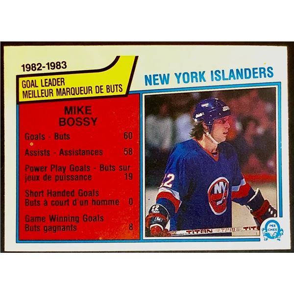 1983-84 O-PEE-CHEE MIKE BOSSY (HOF)