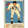 Image 1 : 1959 TOPPS CFL WALT RADZICK