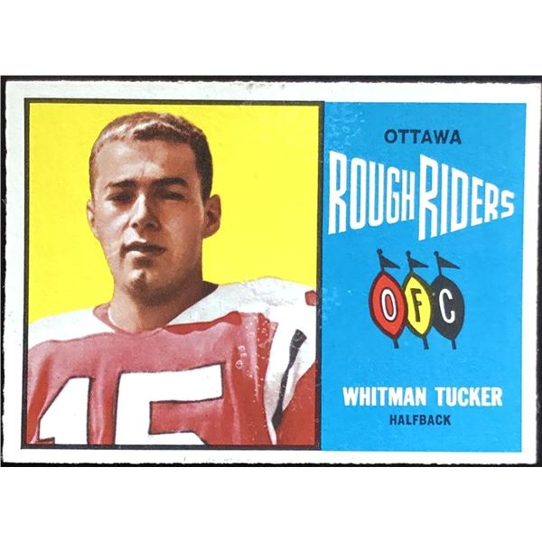 1964 O-PEE-CHEE CFL WHIT TUCKER (HOF)