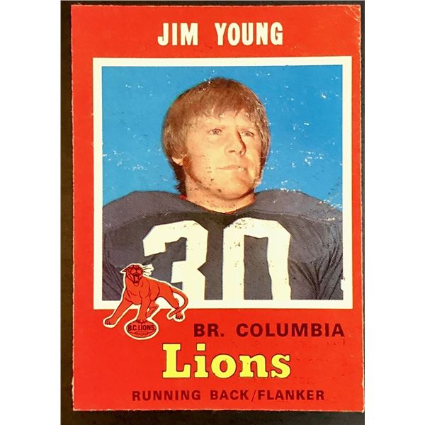 1971 O-PEE-CHEE JIM YOUNG (HOF)