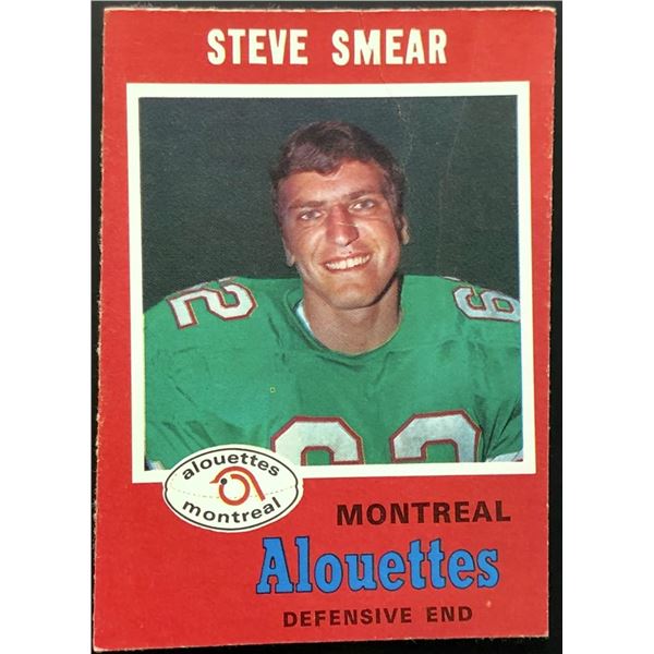 1971 O-PEE-CHEE STEVE SMEAR