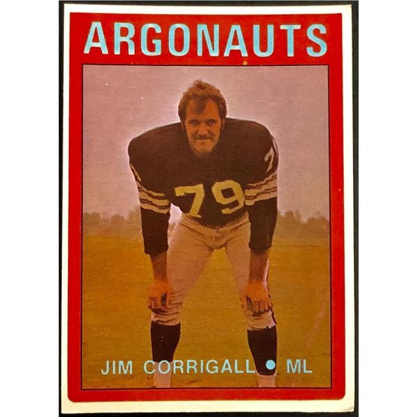 1972 O-PEE-CHEE JIM CORRIGALL  (HOF)