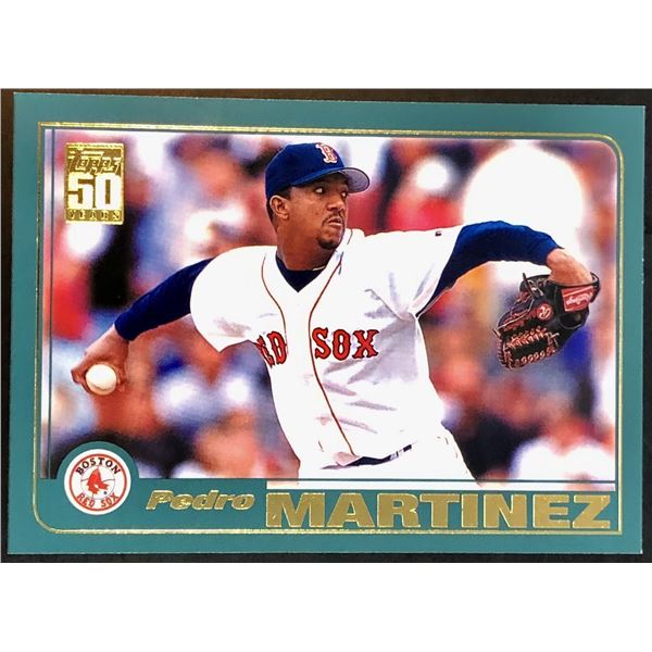 2001 TOPPS PEDRO MARTINEZ (HOF)