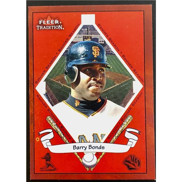 2002 FLEER TRADITION BARRY BONDS