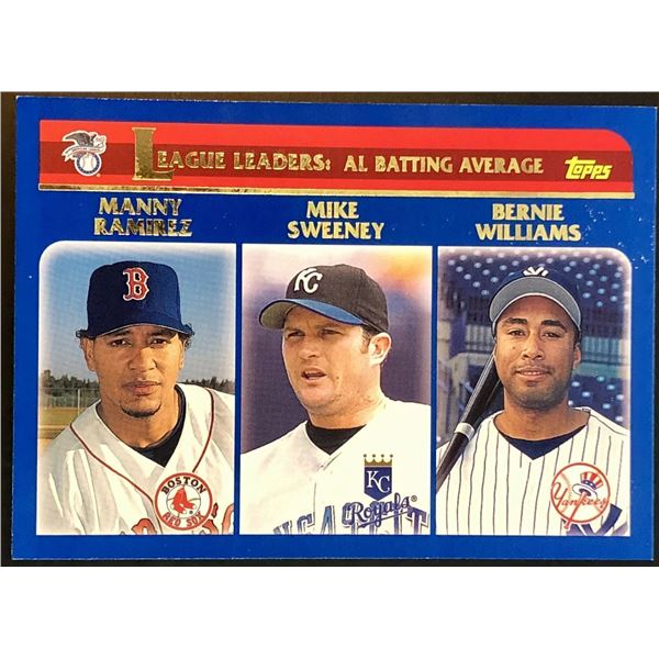2003 TOPPS MANNY RAMIREZ (HOF)