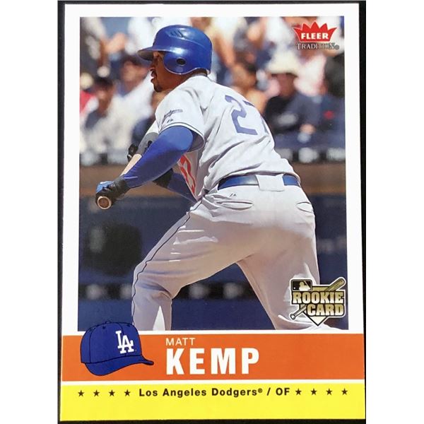 2006 FLEER MATT KEMP ROOKIE CARD