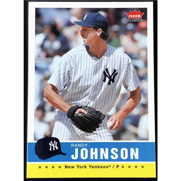 2006 FLEER RANDY JOHNSON (HOF)