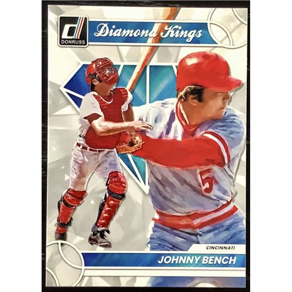 2023 DONRUSS DIAMOND KING JOHNNY BENCH (HOF)