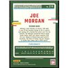 Image 2 : 2023 DONRUSS YELLOW SPLASH JOE MORGAN (HOF)