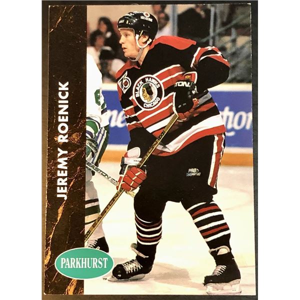 1991-92 PARKHURST JEREMY ROENICK (HOF)