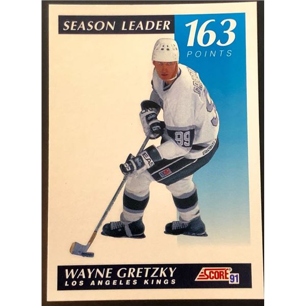 1991-92 SCORE WAYNE GRETZKY (HOF)