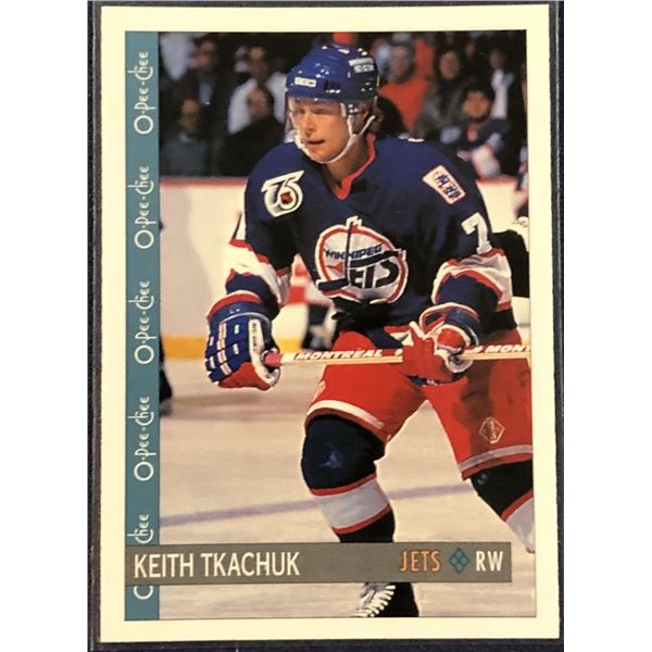 1992-93 O-PEE-CHEE KEITH TKACHUK