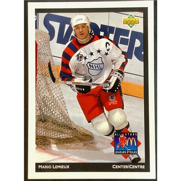 1992-93 UPPER DECK MARIO LEMIEUX (HOF)