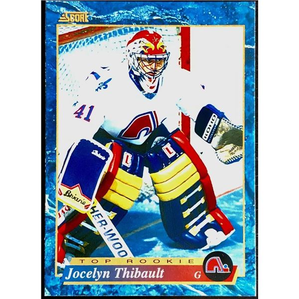 1993-94 SCORE JOCELYN THIBAULT ROOKIE CARD