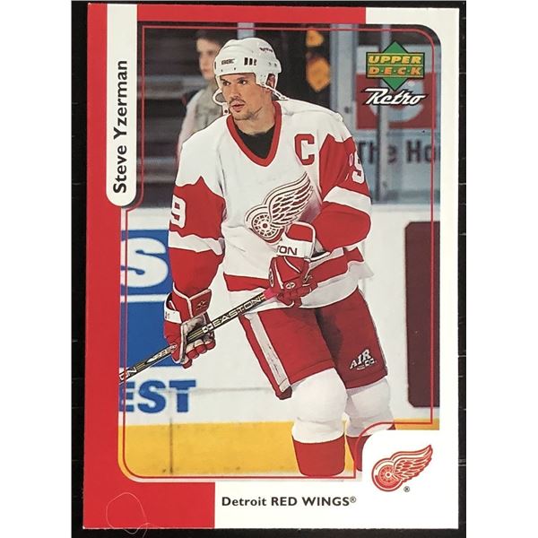 1999-2000 UPPER DECK RETRO STEVE YZERMAN (HOF)