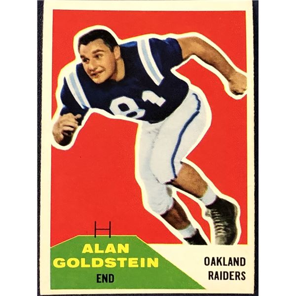 1960 FLEER NFL ALAN GOLDSTEIN