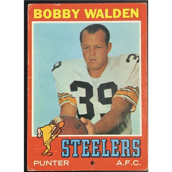 1971 TOPPS WONDER BREAD BOBBY WALDEN