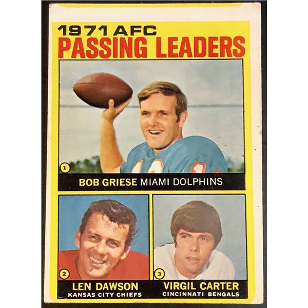 1972 TOPPS BOB GRIESE (HOF)
