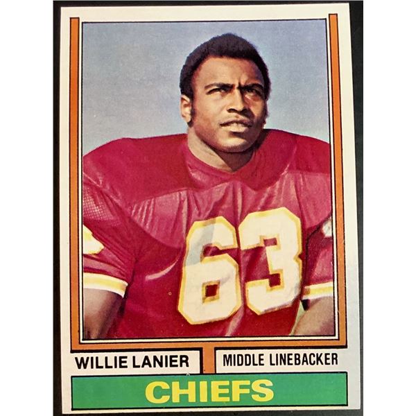 1974 TOPPS WILLIE LANIER (HOF)