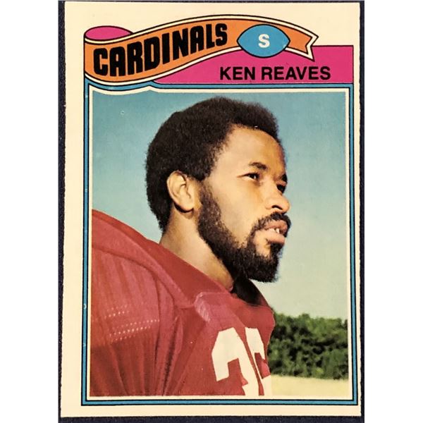 1977 TOPPS NFL KEN REAVES