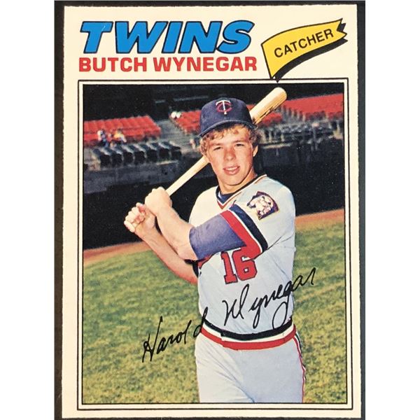 1977 O-PEE-CHEE BUTCH WYNEGAR ROOKIE CARD