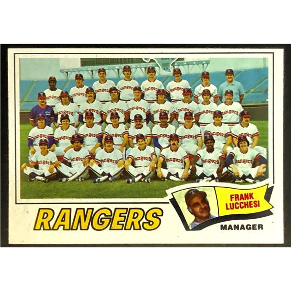 1977 TOPPS TEXAS RANGERS