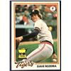 Image 1 : 1978 TOPPS DAVE ROZEMA ROOKIE CARD