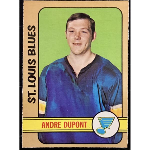 1972-73 O-PEE-CHEE NHL ANDRE DUPONT ROOKIE CARD