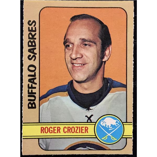 1972-73 O-PEE-CHEE NHL ROGER CROZIER (HOF)