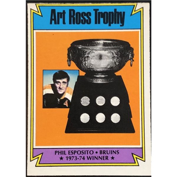 1974-75 O-PEE-CHEE PHIL ESPOSITO (HOF)
