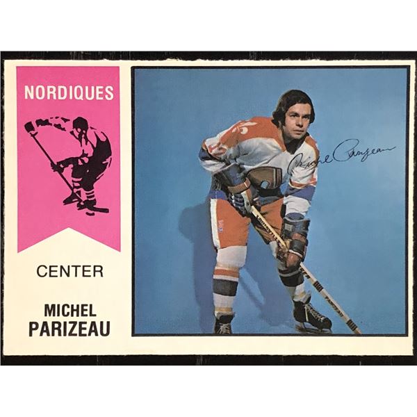 1974-75 O-PEE-CHEE WHA MICHEL PARIZEAU