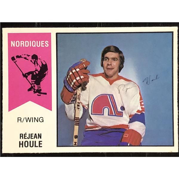 1974-75 O-PEE-CHEE WHA REJEAN HOULE